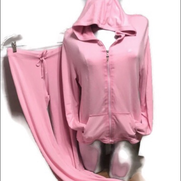 So Sporty Tops - Hoodie Track Suit Pants sz Small Jacket Sz Large